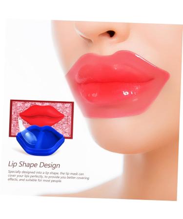 FRCOLOR Collagen Lip Mask Gel Pads - Hydrating Lip Care & Beauty Tool for Soft Smooth Lips | Portable Facial Cosmetic - Buy Online on GoSupps.com