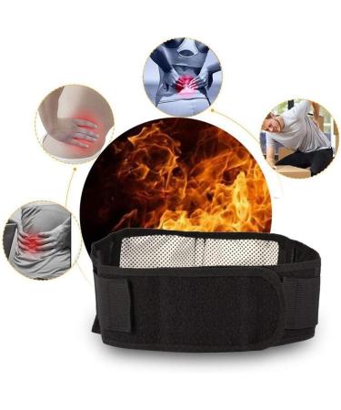 Buy Lumbar Vertebral Magnetic Self-Heating Back Belt - Turmalin Waist Support for Men & Women | International Shipping Available - Buy Online on GoSupps.com