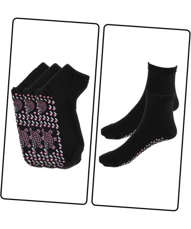ToddMomy Self-Warming Magnetic Elastic Socks for Couples | Turmalin Acupressure Reusable Heating Socks for Men & Women | Perfect for Hiking | Cotton | 28x9.5x0.1cm | International Shipping Available - Buy Online on GoSupps.com