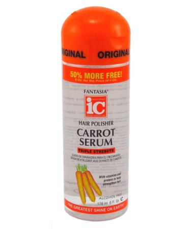 Fantasia Carrot Serum Triple Strength 6oz - Hair Polisher for Strong and Healthy Hair - Buy Online on GoSupps.com
