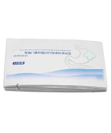 Pack of 10 Home Portable Disposable H Pylori Test Paper Individually Packed with Toothpicks Rapid Test Cassette Tartar Sampling Bad Breath Self Test Gut Health Check