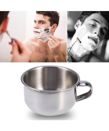 Frcolor Stainless Steel Fairy Razor Shell Headdress - Mini Shaving Cup & Soap Applicator for Men | International Shipping - Buy Online on GoSupps.com