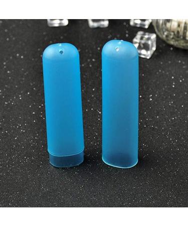 Portable Plastic Toothbrush Case - Travel & Camping Toothbrush Storage Box with Air Hole - Dust-Proof & Stylish Makeup Brush Holder - Blue - Buy Online on GoSupps.com
