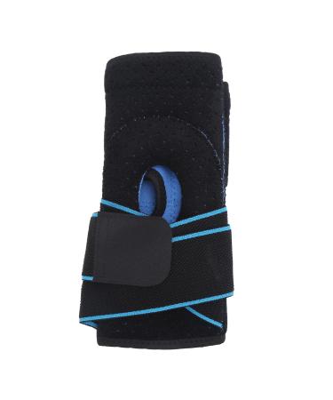 Sports Knee Brace Compression Sleeve for Running and Cycling Joint Support Breathable and QuickDrying Knee Protective Wrap (Blue)