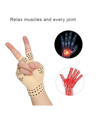 ZJchao Osteoarthritis antiarthritis with magnets rheumatoid hand pain health compression therapy relieve pain and promote healing skin tones - Buy Online on GoSupps.com