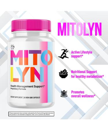 Mitolyn Official Mitolyn Purple Peel Capsules with All Natural Ingredients Mito Lyn Advanced Formula Health Support Maximum Strength Vitamin Wellness Supplement for Women and Men (60 Capsules) - Buy Online on GoSupps.com