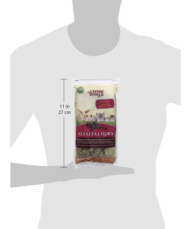 Living World Alfalfa Chews - 16-Ounce | Natural Guinea Pig & Rabbit Treats - Buy Online on GoSupps.com