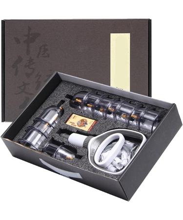 Vejia Cupping Therapy Set - Professional Suction Device for Massage & Gua Sha | International Shipping - Buy Online on GoSupps.com