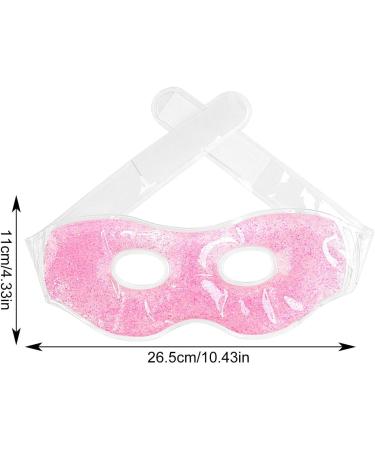  Whnbuij Ice Eye Cover Cooling Eye Cover Gel Spa Beads Eye Cover| Reusable Ice Pack for Cold Eyes Cold Eye Protectors for Eye Strain - Buy Online on GoSupps.com