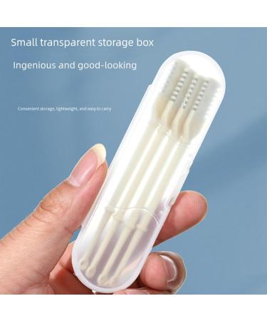 2 in 1 Nasal Hair Cutter - Manual Nose Hair Trimmer & 360 Rotating Ear Picker for Men & Women - Nostril Hair Remover Tool with Storage Box (Green - Buy Online on GoSupps.com