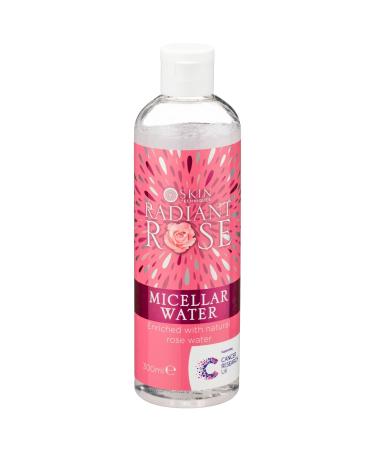 Skin Techniques Radiant Rose Micellar Water with Vitamin E and Natural Rose water supporting Cancer Research 300ml