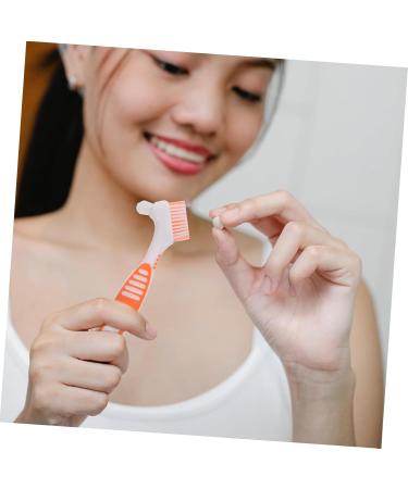 Foytoki 4-Piece Prosthesis Toothbrush Set | Essential Cleaning Tools for Home Prosthesis Care - Buy Online on GoSupps.com