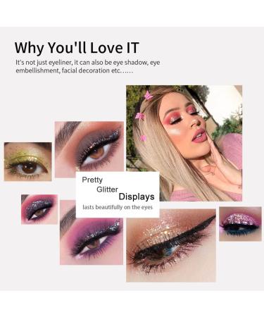 Sparkle and Shine with Eyret Green Liquid Eyeshadow - Long Lasting Glitter Eyeliner for Women and Girls - Buy Online on GoSupps.com