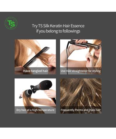 Buy TS Silk Keratin Hair Essence 170ml - Nourish & Revitalize Your Hair | Fast International Shipping - Buy Online on GoSupps.com