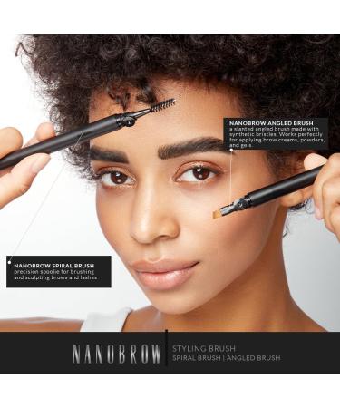 Buy Styling Brush Set - Brow Angled & Spiral Brush for Perfect Eyebrows | International Shipping Available - Buy Online on GoSupps.com