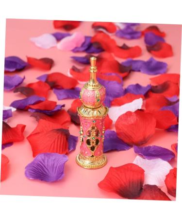 FRCOLOR Crystal Small Bottle Women Perfume Bottle Glass Essential Oil Bottle Travel Container Travel Essential Perfume Sample Bottle Retro Angels Ladies Perfume Cosmetic Oil Miss Hardcover medium Picture 1 - Buy Online on GoSupps.com