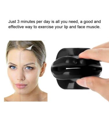 Lip Trainer | ANGGREK 1 Silicone Facelifting Oral Exerciser | Mouth Muscle Tightener | Firming Anti-Wrinkle Tool in Red & Black | International Shipping Available - Buy Online on GoSupps.com
