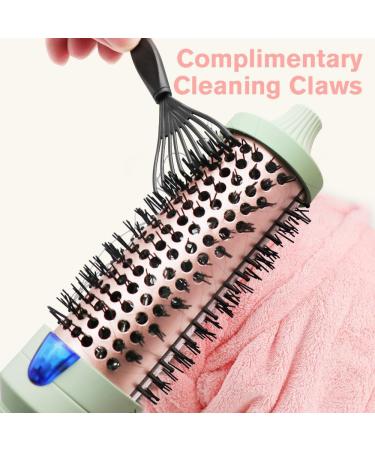 Shop K&K 1.5 Inch Thermal Brush - Ionic Heated Round Brush for Smooth Blowouts & Natural Curls - Dual Voltage Fast Heating - Perfect for All Hair Types - Buy Online on GoSupps.com