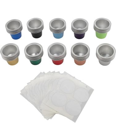 Fdit Ensemble de Dosettes de Capsules de caf Jetables Conservation de la Fra cheur pour Cafeti re Brosse et Cuill re en Papier D'aluminium 60 Pi ces pour Usage Domestique et de Bureau - Buy Online on GoSupps.com