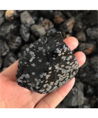 Natural Gemstone Snowflake Obsidian raw Crystals Stones for Decoration Stones kaixun 100g 30-50mm - Buy Online on GoSupps.com