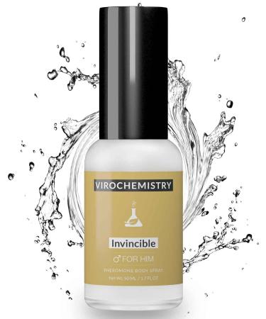 Pheromones to Attract Women for Men (Invincible) Body Spray - Bold Extra Strength Human Pheromones Fragrance Body Spray - 50ml (Human Grade Pheromones to Attract Women) - Buy Online on GoSupps.com