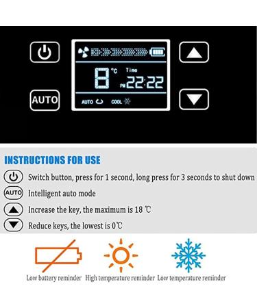 Insulin Cooler Box Mini Medication Fridge Electric Insulin USB Portable Cooler 0-18 Adjustable Medicine Refrigerated 3batteries - Buy Online on GoSupps.com