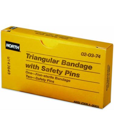 North by Honeywell 020374 Triangular Bandage - Non-Sterile, Unbleached - 1 Unit - Buy Online on GoSupps.com
