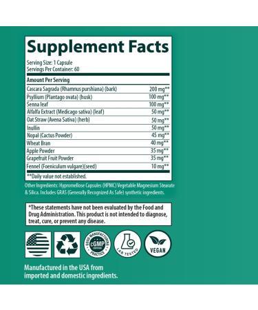 Sanar Naturals Colon Cleanser Max Relief - Senna Leaf Soft Laxative - GLP-1 Support - Supports Detox Cleanse and Gut Health, Digestive Support Supplement for Women & Men, 60 Capsules - Buy Online on GoSupps.com