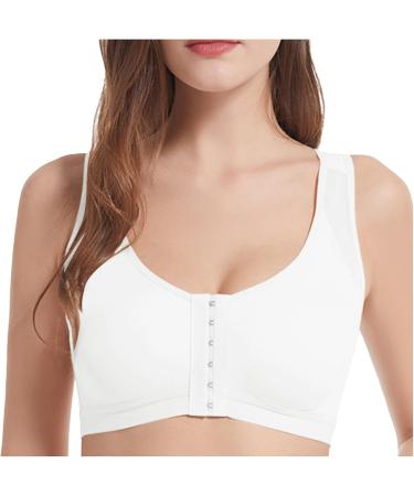 2024 New O BH for Seniors - Front Closure Bras for Older Women (Black & White) - Sport Multi-Colored Size 4XL - Comfortable & Supportive - Buy Online on GoSupps.com