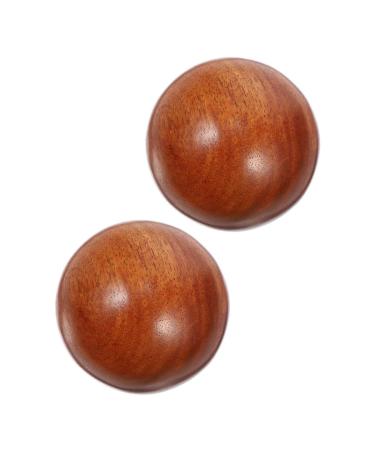 Toyandona 2st Health Ball Handball Handbaoding Balls Thai Hand massager Meditation balls Manual massage balls Thai massage tool Fitness wood stress dissipation amplifier
