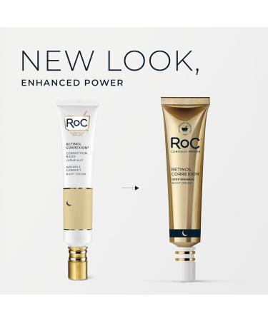 RoC Retinol Correxion Deep Wrinkle Night Cream - 1 oz | Anti-Aging Skin Care - Buy Online on GoSupps.com