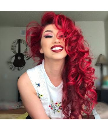 Manic Panic Vampire Red Hair Dye 4oz - Vegan Semi-Permanent Blood Red Color - PPD & Ammonia Free - Buy Online on GoSupps.com
