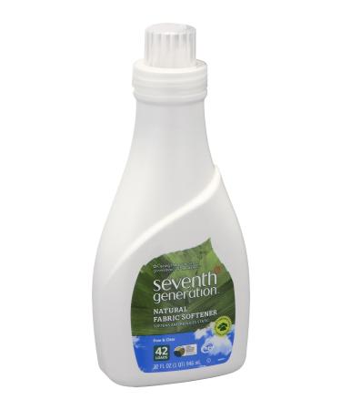 SEVENTH GENERATION, FAB SFTNER,FREE & CLEAR 32 OZ