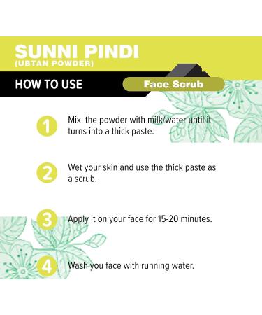 PUB Sunnipindi Herbal Bath Powder Ubtan Body Scrub Face Pack Tan Removal Ancient Ayurvedic Healing Enriched with Numerous Herbs 200Gms - Buy Online on GoSupps.com