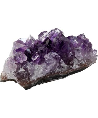 Natural Crystal Rough 1 pc Natural Purple Amethyst Crystal Quartz Cluster geode Sample Home Decoration Random Gemstone Stone Stone Mineral Specimen - Buy Online on GoSupps.com