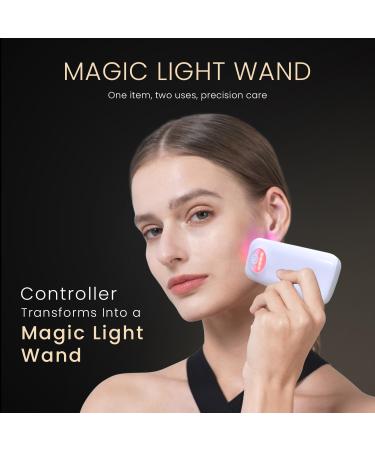GYH 7-Color LED Light Therapy Mask - Infrared & Red Light for Anti-Aging Wireless & Lightweight - FSA/HSA Eligible Handheld Wand for Face & Neck Wrinkle Reduction - Buy Online on GoSupps.com