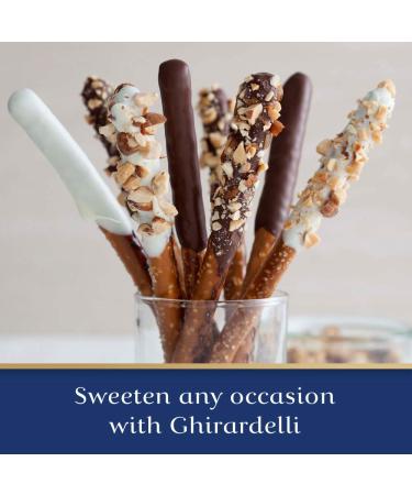 Ghirardelli Milk Chocolate Melting Wafers - 10 oz | Smooth & Creamy Texture - Buy Online on GoSupps.com