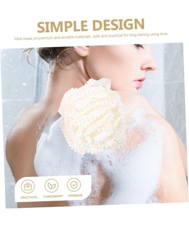 Gatuida Shower Ball - 2pcs Bath Scrub Flower Travel Body Brush & Back Cleaner Towel | Ideal for Relaxation & Cleaning - Buy Online on GoSupps.com