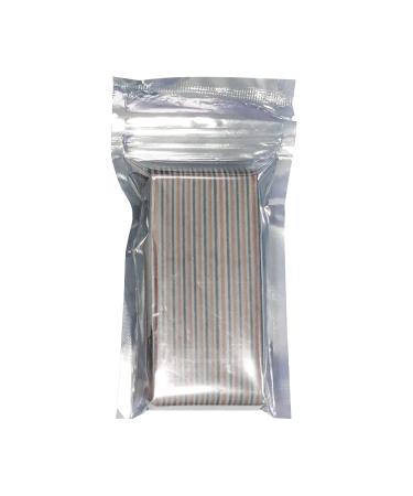 RedFlow Short Style Nail File Set - Professional 100/180 Grit Buffing Files (10 Pack) for Home and Salon Use - Buy Online on GoSupps.com