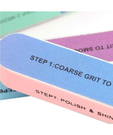 Nail Buffer Block Tool 18 3 1 Colorful Multiple Side Nail Art Manicure Pedicure Tool Sanding Sponge Files Buffer Polisher Multi Sided Nail Buffer Buffer - Buy Online on GoSupps.com