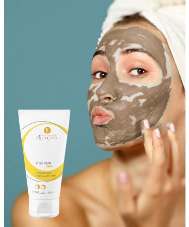 Aesthetico Vital Care - Clarifying Healing Treatment for Acne & Impure Skin | Refines Pores with Cucumber Extract | 50 ml (1 Pack) - International Shipping Available - Buy Online on GoSupps.com