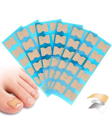 Toenail Corrector Patch Ingrown Toenail Corrector Toenail Correction Stickers Ingrown Toenail Correction Patch Foot Care Pedicure Sticker Toenail Treatment Tool for Foot Care (72 pieces) - Buy Online on GoSupps.com