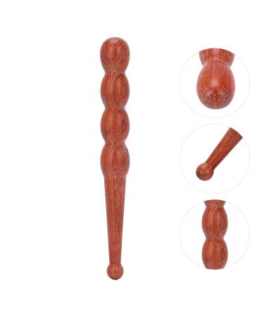 Premium Mahogany Foot & Hand Massage Stick - Deep Tissue Trigger Point Relief for Athletes & Runners | International Shipping Available - Buy Online on GoSupps.com