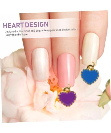 Amosfun 1set Nail Charm Nail Crystals Gems Nail Dangle Charms Metal Nail Art Decorations Nail Jewels Stones Nail Piercing Tools Hand Drill Diy Nail Jewel 3d Decorative Items Manicure Alloy - Buy Online on GoSupps.com