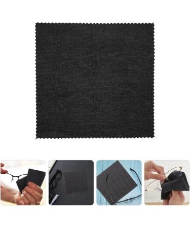 NOLITOY Glasses Cleaning Cloth - 50pcs Eyeglasses Wipes 4.7 Inch Sunglasses & Lens Cleaner for Cameras Phones Laptops & TV Screens - Black - Buy Online on GoSupps.com