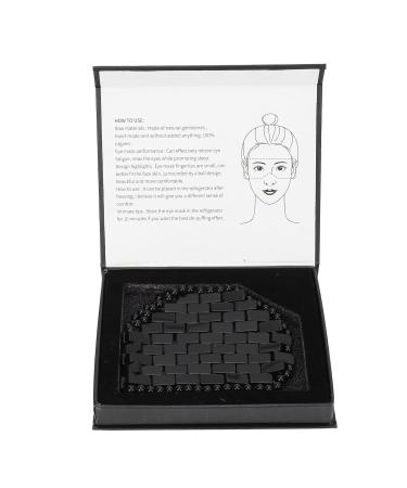 YUYTE Jadestone Eye Pads - Reduce Dark Circles & Puffiness Promote Sleep - Anti-Wrinkle Skin Care (Black) - International Shipping - Buy Online on GoSupps.com
