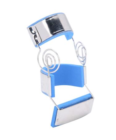 Finger Brace Splint Stainless Steel Finger Rehabilitation Trainer Sprain Fracture Fixing Finger Straightener for Pain Relief Sport Injuries Basketball(m)