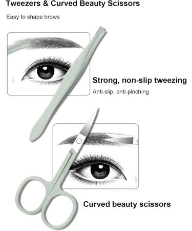 Siuke Nail Clipper Set - Portable Manicure & Pedicure Tool Kit with Nail File Trimmer & Eyebrow Trimmer for Hand & Foot Care - International Shipping Available - Buy Online on GoSupps.com