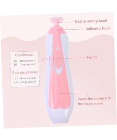 ifundom 1pc Nail Toddler Care Scissors Abs 13.2x4.2cm Pink - Buy Online on GoSupps.com