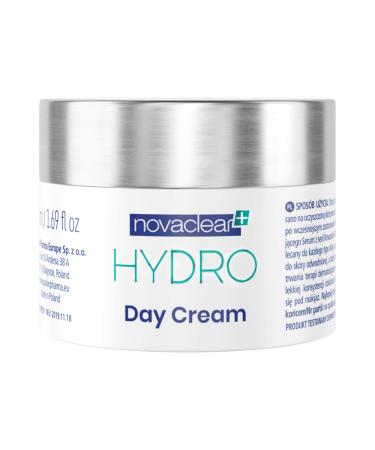 Equalan Pharma Hydro Day Cream Gel Cream Gel for Face 50 ml Day Cream Gel with 10% Low and Medium Molecular Hyaluronic Acid Cream with Vitamin E with Rose Hip and Green Tea Extract.